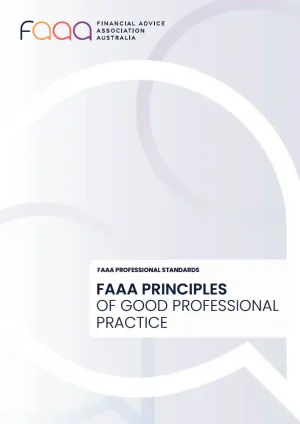 FAAA Principles of Good Professional Practice cover